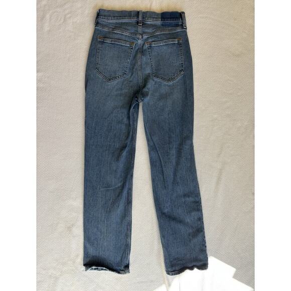 Abercrombie & Fitch Jeans Women's 25 Ankle Straight Ultra High Rise Preppy Minim - Picture 3 of 10